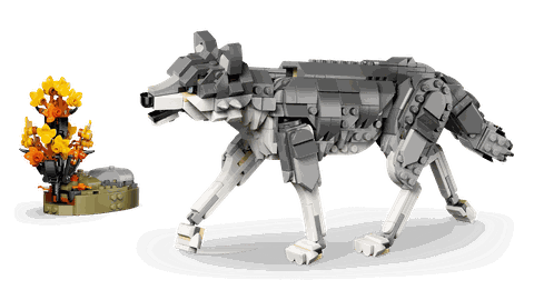 LEGO Creator Forest Animals: Gray Wolf 31393