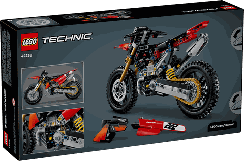 LEGO Technic Ducati Desmo450 MX Factory Motorcycle 42238
