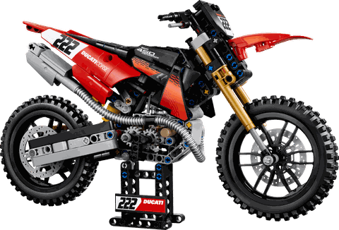 LEGO Technic Ducati Desmo450 MX Factory Motorcycle 42238