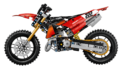LEGO Technic Ducati Desmo450 MX Factory Motorcycle 42238