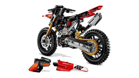 LEGO Technic Ducati Desmo450 MX Factory Motorcycle 42238