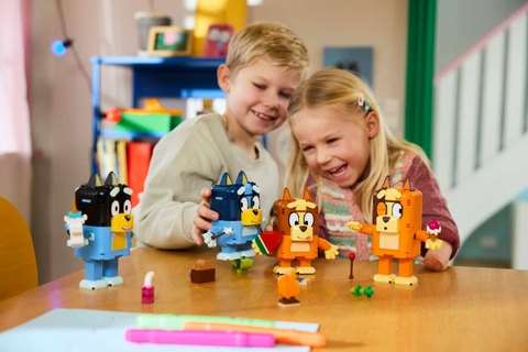 LEGO Brick-Built Bluey Family 11217