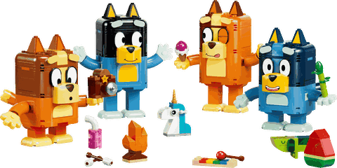 LEGO Brick-Built Bluey Family 11217