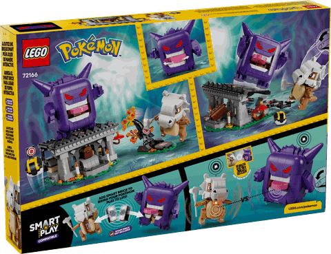 LEGO Pokémon SMART Play™: Cubone and Gengar's Spooky Showdown 72166
