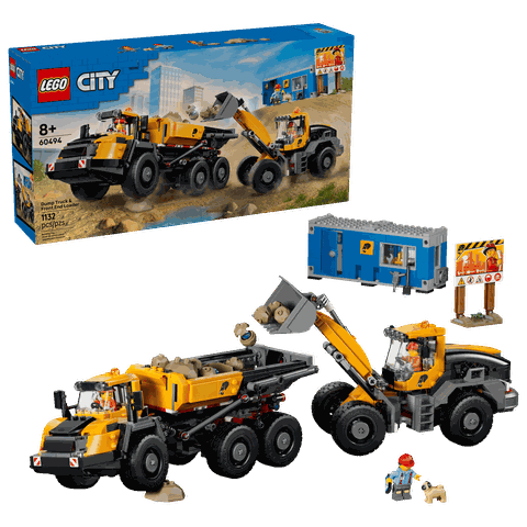 LEGO City Dump Truck & Front End Loader 60494