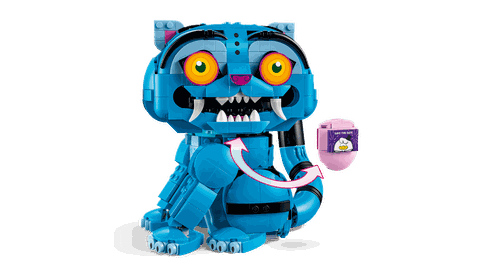 LEGO KPop Demon Hunters™ Derpy Tiger and Sussie Bird 72537