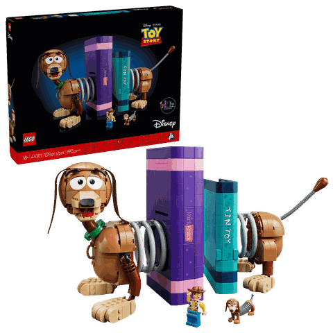 LEGO Disney Toy Story Slinky Dog Bookends 43301
