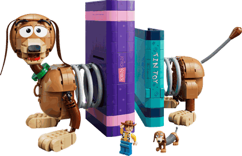LEGO Disney Toy Story Slinky Dog Bookends 43301