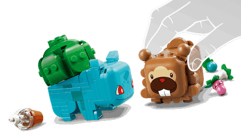 LEGO Pokémon SMART Play™: Berry Bash with Bulbasaur and Bidoof 72155