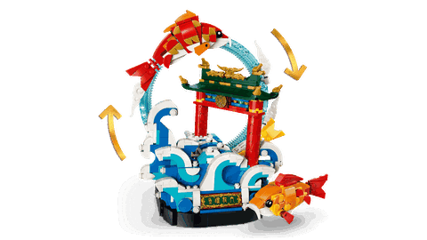 LEGO Prosperity Carp Leaping 80120