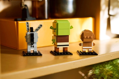 LEGO BrickHeadz Shrek, Donkey & Gingy Figures 40923