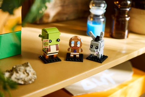 LEGO BrickHeadz Shrek, Donkey & Gingy Figures 40923