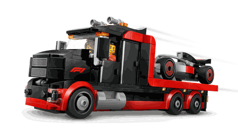 Leog City F1® Display Truck with Audi F1® Race Car 60493