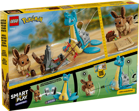 LEGO Pokémon SMART Play™: Eevee and Lapras's Treasure Hunt 72162