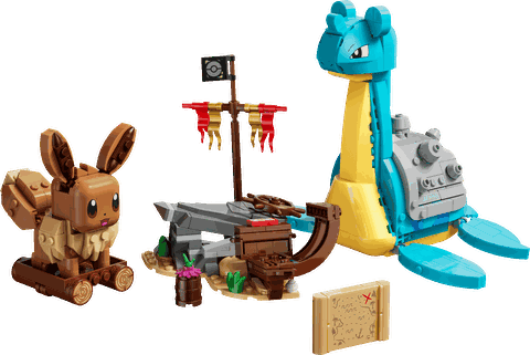 LEGO Pokémon SMART Play™: Eevee and Lapras's Treasure Hunt 72162