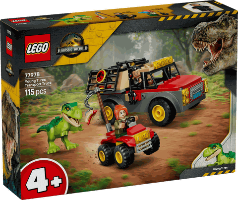 LEGO Jurassic World Young T. rex Transport Truck 77978