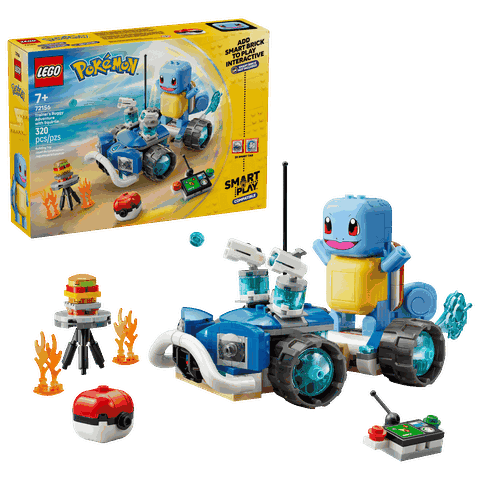 LEGO Pokémon SMART Play™: Trainer's Buggy Adventure with Squirtle 72156