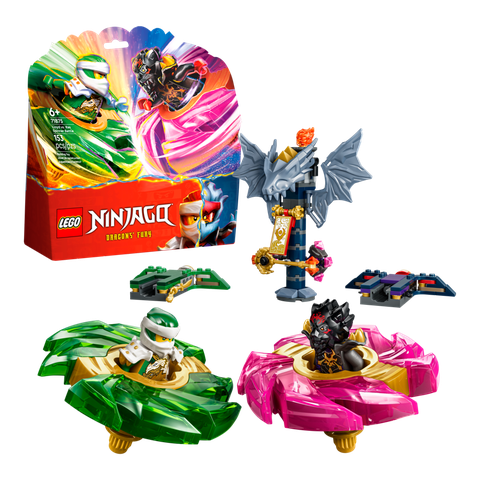 LEGO Lloyd vs. Ras Spinner Battle 71875
