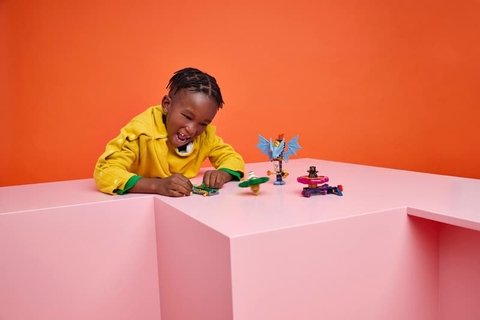LEGO Lloyd vs. Ras Spinner Battle 71875