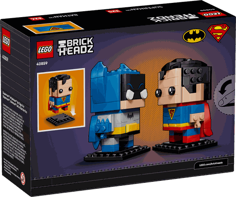 LEGO Golden Age Superman™ and Batman™ Figures 40859
