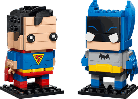 LEGO Golden Age Superman™ and Batman™ Figures 40859