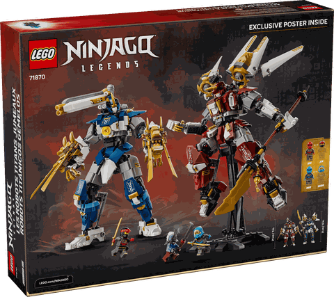 LEGO Ninjago Legends The Twin Titan Mechs 71870