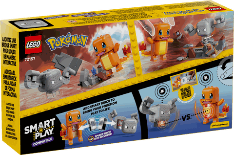 LEGO Pokémon SMART Play™: Charmander and Geodude's Cavern Clash 72157