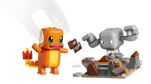 LEGO Pokémon SMART Play™: Charmander and Geodude's Cavern Clash 72157
