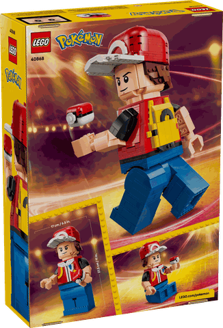 LEGO Pokémon Up-Scaled Red Minifigure 40868
