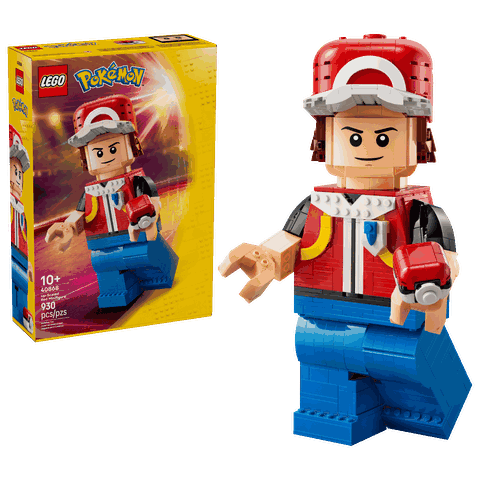 LEGO Pokémon Up-Scaled Red Minifigure 40868