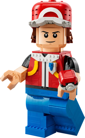 LEGO Pokémon Up-Scaled Red Minifigure 40868