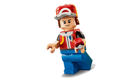 LEGO Pokémon Up-Scaled Red Minifigure 40868