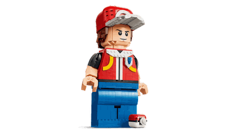 LEGO Pokémon Up-Scaled Red Minifigure 40868