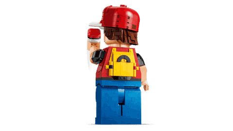 LEGO Pokémon Up-Scaled Red Minifigure 40868
