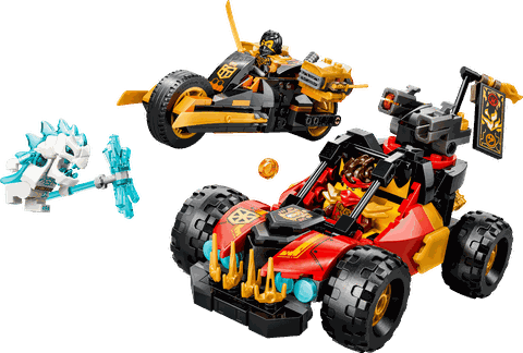 LEGO Ninjago Kai and Cole's Combiner Vehicles 71864