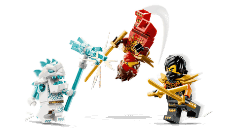 LEGO Ninjago Kai and Cole's Combiner Vehicles 71864