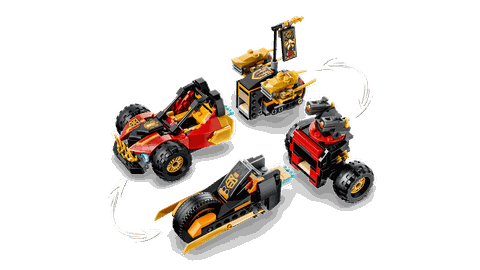LEGO Ninjago Kai and Cole's Combiner Vehicles 71864