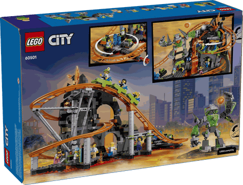Lego City Lava Land Roller Coaster Park 60501