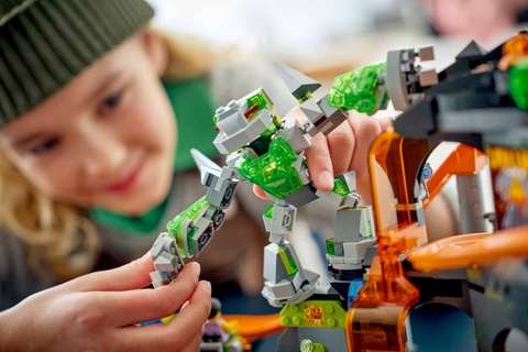 Lego City Lava Land Roller Coaster Park 60501