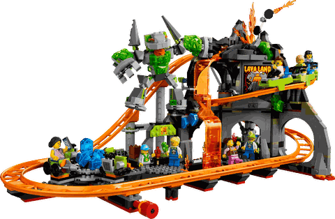 Lego City Lava Land Roller Coaster Park 60501