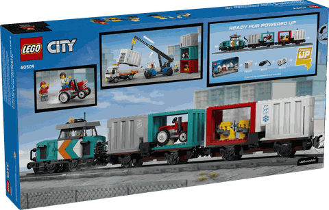 Lego City Harbor Freight Train with Crane & Truck 60509