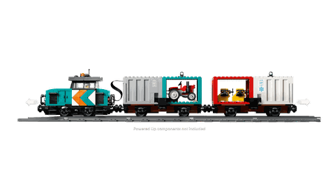 Lego City Harbor Freight Train with Crane & Truck 60509