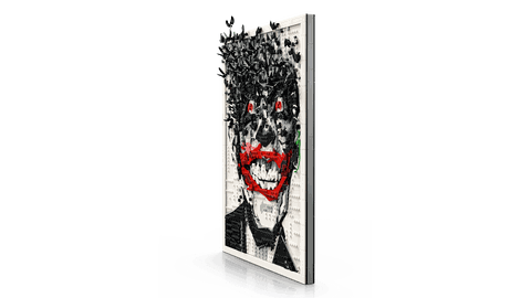 Lego Art The Joker™ Wall Art Comic Cover 67012