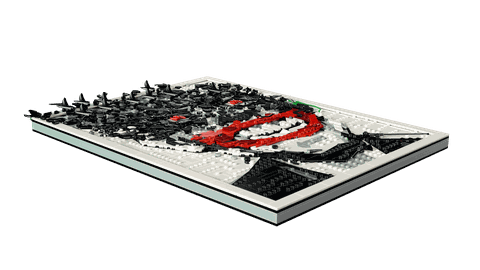 Lego Art The Joker™ Wall Art Comic Cover 67012