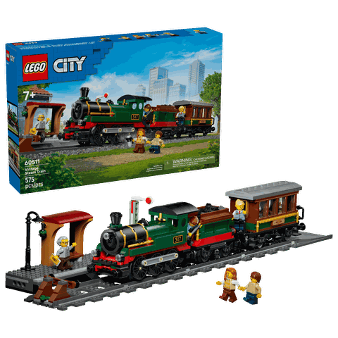 LEGO City Vintage Steam Train 60511