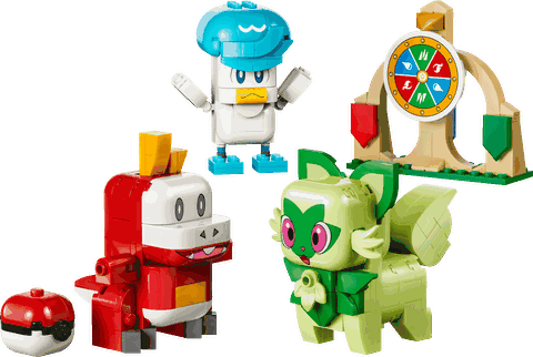 LEGO Pokémon SMART Play™: Sprigatito, Fuecoco and Quaxly Battle 72158