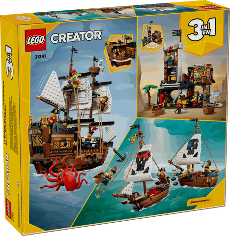 LEGO Iconic Pirate Ship 31387