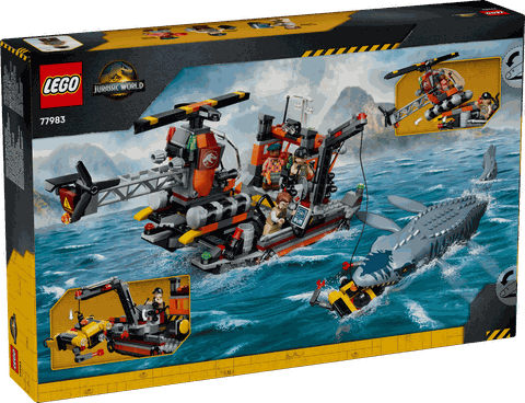 LEGO Mosasaurus Dinosaur Boat Attack 77983
