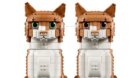 LEGO Orange Cat 21376