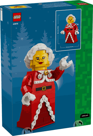 Lego Up-Scaled Mrs. Claus Minifigure 40875